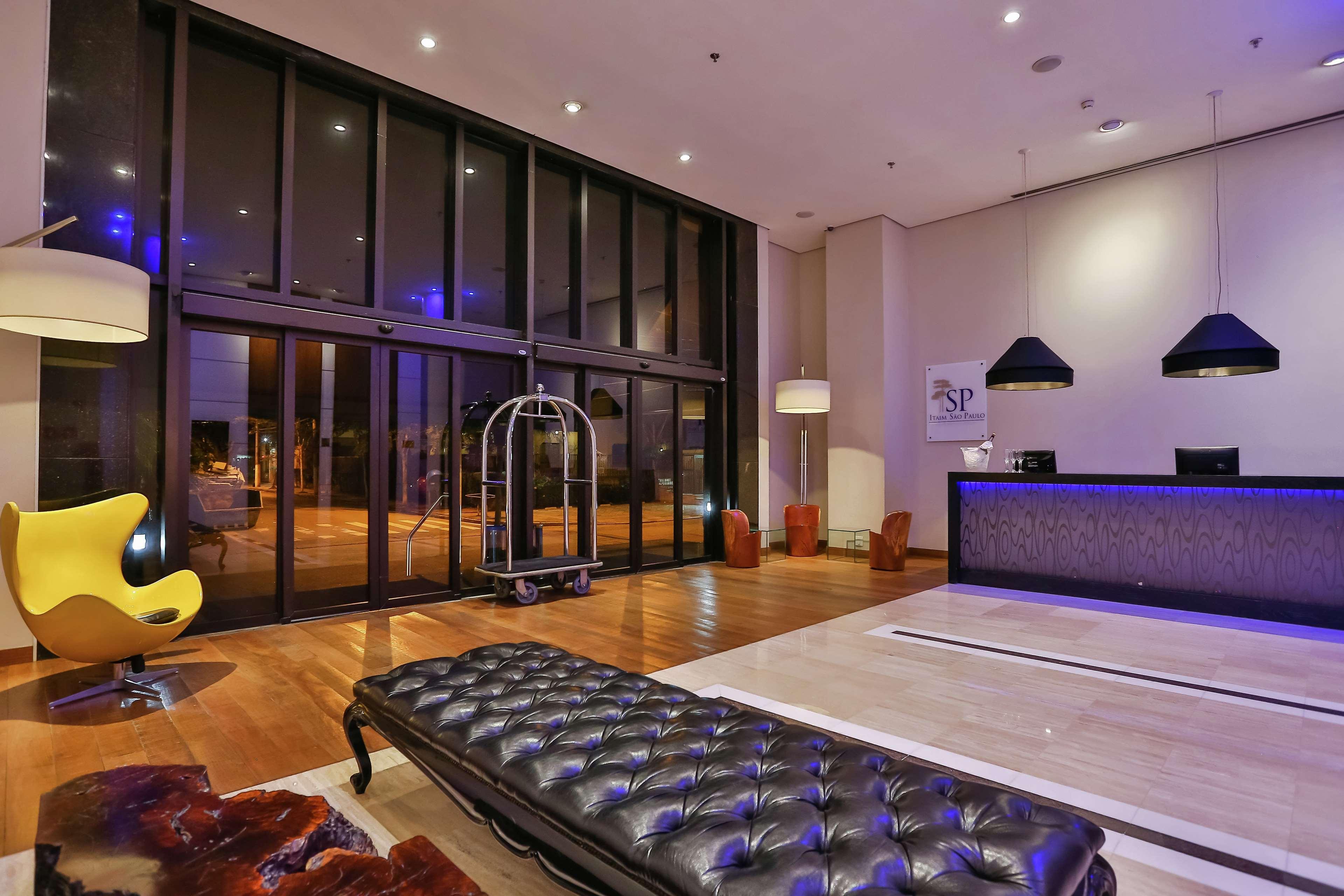 Double Tree By Hilton Sao Paulo Itaim Hotel Beltér fotó Lobby