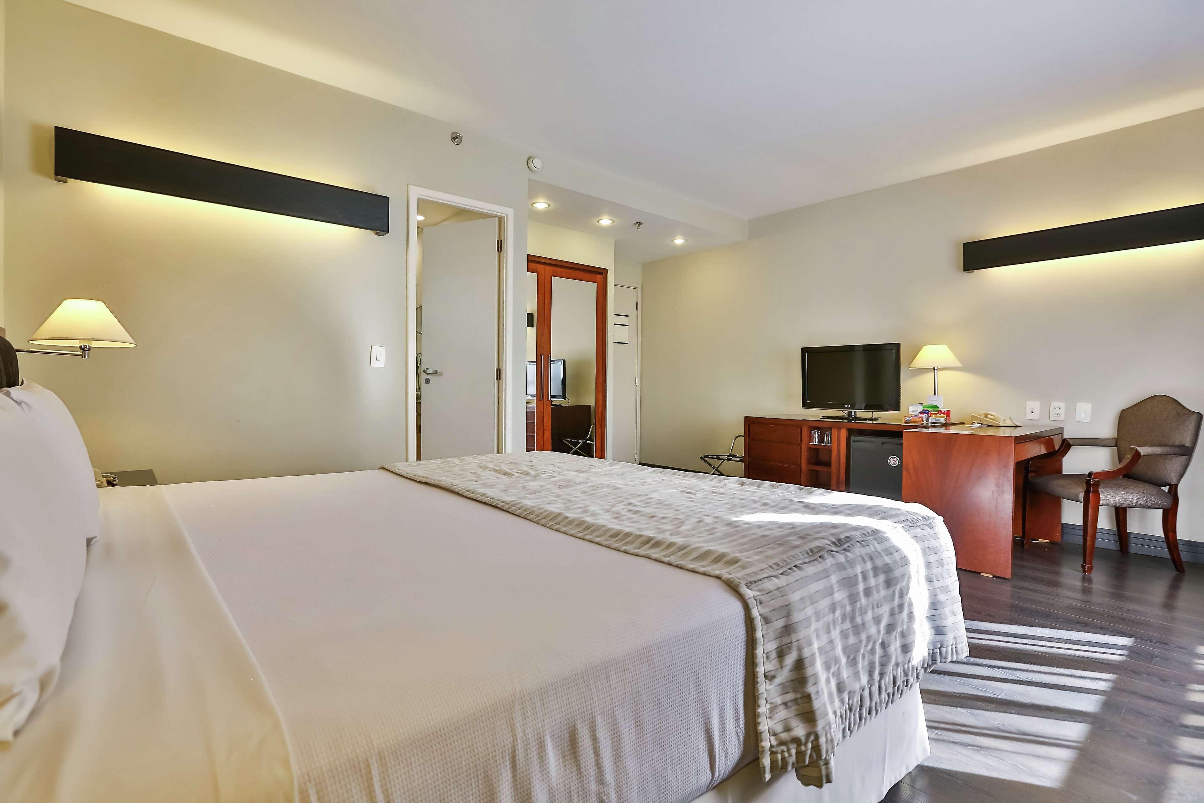 Double Tree By Hilton Sao Paulo Itaim Hotel Kültér fotó A bedroom at the hotel