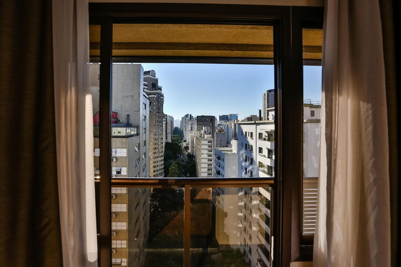 Double Tree By Hilton Sao Paulo Itaim Hotel Kültér fotó View from a window
